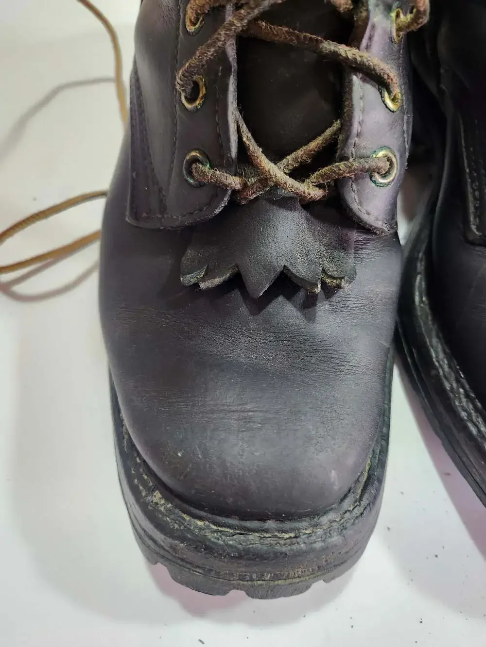 White's Boots The Original Smokejumper Wildland Fire Boots Black Leather